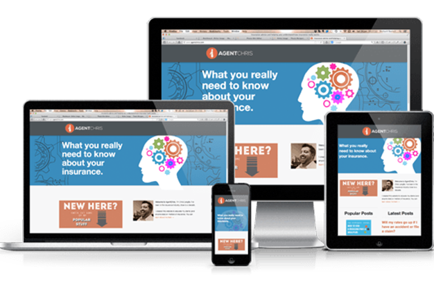 Bootstrap template design